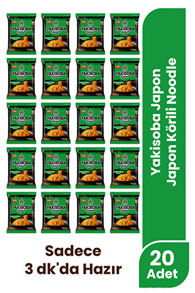 Nissin Noodles NİSSİN YAKİSOBA NOODLE KÖRİLİ SOS 85 GR*20