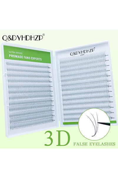 Choice1 رموش صناعية مسبقة الصنع على شكل مروحة 3D 6D 10D، 8-15MIX 0.07mm C 3D ...