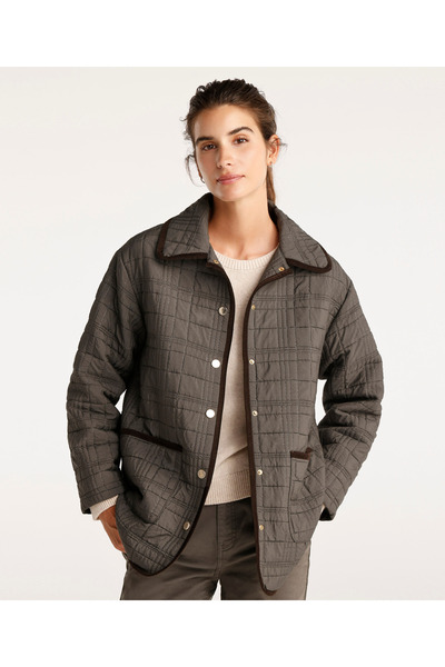 Yargıcı Quilted Detailed Coat