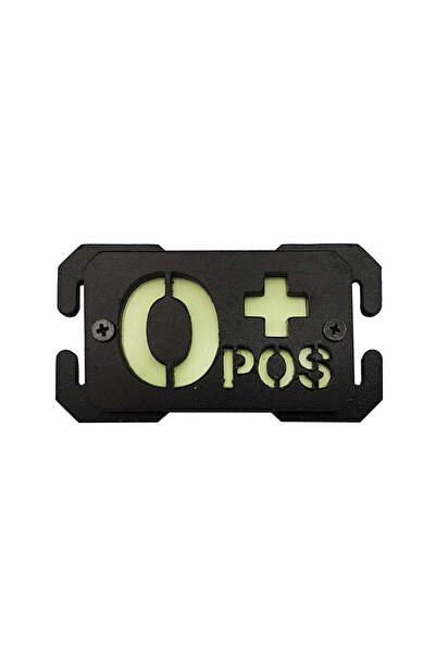 Choice12 رقعة مضيئة تكتيكية بتصميم O POS، تستخدم لتحديد فصيلة الدم، والحماية ...