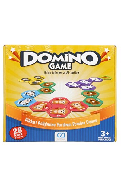 CA Games Domino Game (28 Cards) (ca.10015) & Domino Game for Attention Develo...