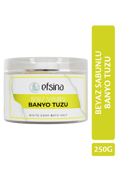 Efsina Banyo Tuzu Beyaz Sabunlu