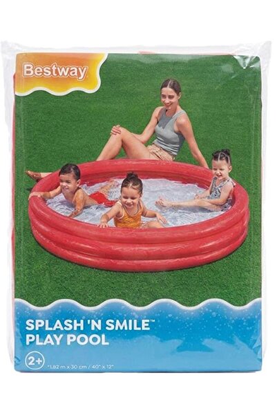 BESTWAY Şişme Çocuk Havuzu Kırmızı 152x30 Cm 51026