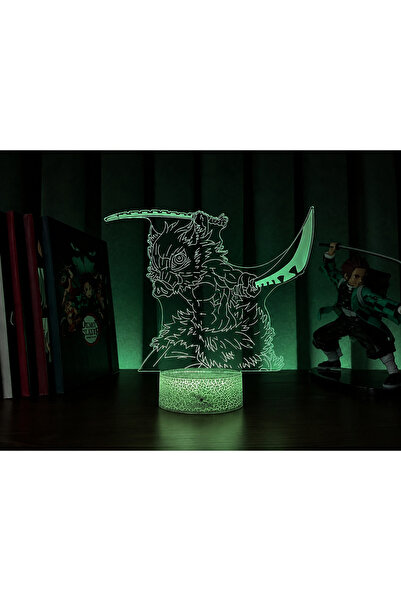 PETRADESIGN Demon Slayer - Hashibira Inosuke Anime Masa Lambası