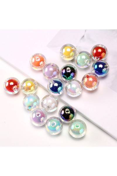 choice2 16mm 10Pcs Mixed colors 16MM 10 Pieces/Bag Style Random Acrylic Plate...