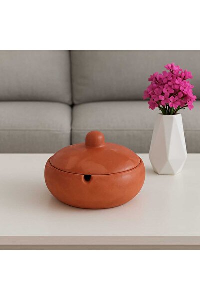 KARRA Concrete Round Decorative Ashtray