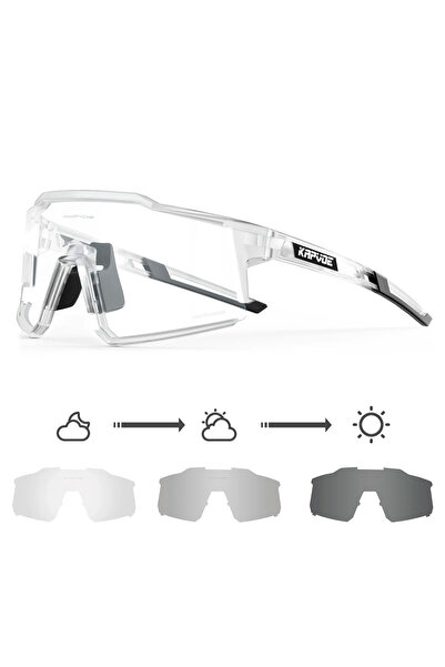 Choice24 نظارات شمسية كابفو فوتوكروميك-1lens 1L-12 للرجال، نظارات ركوب الدراج...