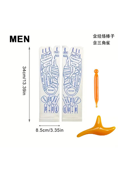 Choice4 Men with tools AB Massage Relieve Tired Feet Socks Acupressure Foot M...