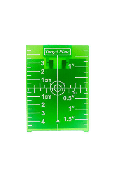 Choice Huepar Green Target Plate Card With Stand For Green Beam Cross Line La...