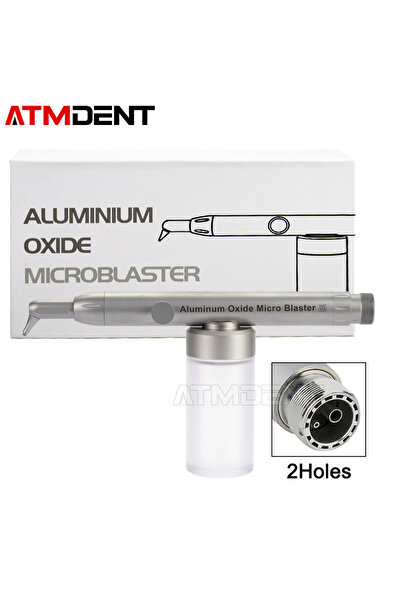Choice 2 Holes Dental Aluminum Oxide Micro Blaster Water Spraying And Sandbla...