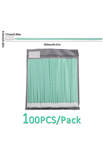 Choice3 100 قطعة، 163 × 6.8 مم، 100/50 قطعة، مسحات تنظيف إسفنجية لرأس الطباعة...