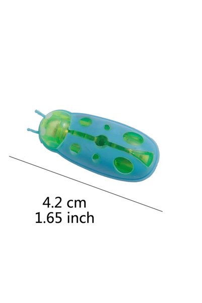 Choice3 CWJ35 blue green Funny Electric Bugs Catnip Toy Automatic Tunnel Mini...