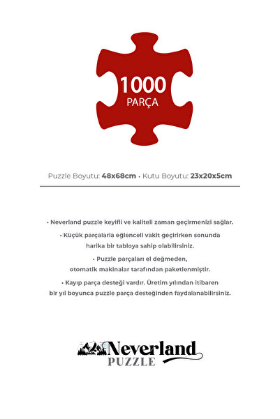 Neverland 1000 parça-Ayçiçekleri