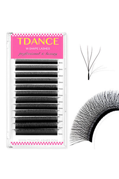 Choice53 13mm 0.07mm C 4D TDANCE 3D 4D 5D 6D Premade Fans Eyelash Extension W...