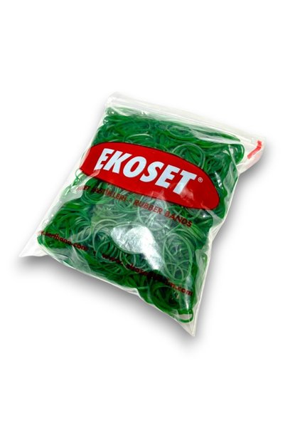 ekoset Green Package Packing Buckle Coin Rubber 1000 Pieces 40mm