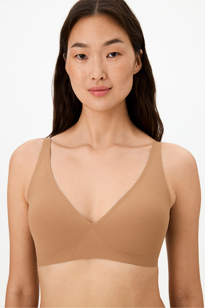 Penti Traceless Bronze Fit Decolette Padded Bra