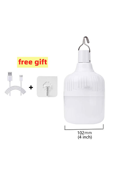 Choice مصباح طوارئ LED متعدد الوظائف قابل لإعادة الشحن عبر USB بقطر 102 ملم، ...