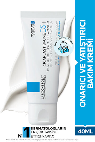 La Roche Posay Cicaplast Balm B5+ Tahriş Olmuş Ciltlere Yatıştırıcı ve Bariye...