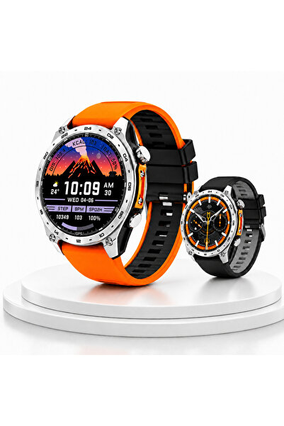 OEM METISTA ® Smartwatch, GPS, Apeluri Bluetooth, Rezistent la apă 3ATM, 2 cu...