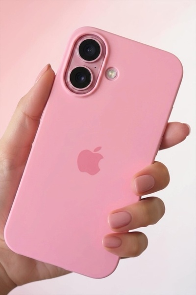 ProNorth Iphone 16 Uyumlu Kılıf Logolu Lansman Soft Yumuşak Içi Kadife Siliko...