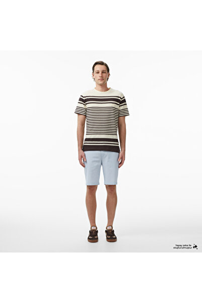 Lacoste Erkek Tapered Fit Mavi Bermuda Şort