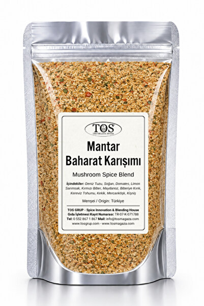 TOS The Organic Spices Mantar Baharat Karışımı 100 gr Mushroom Spice Blend - ...