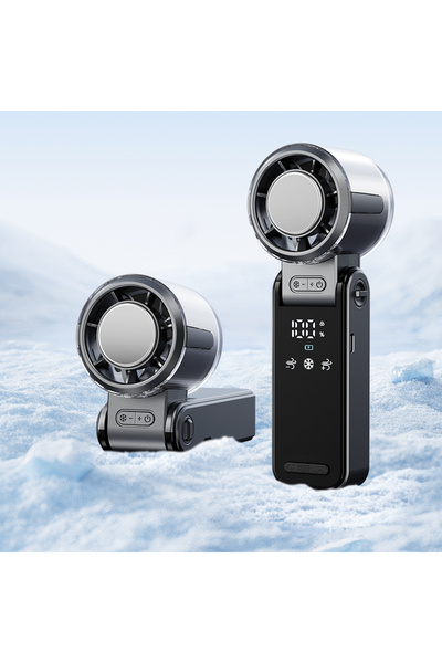 Choice Grey New 4000mAh Semiconductor Refrigeration Handheld Fan Turbine High...