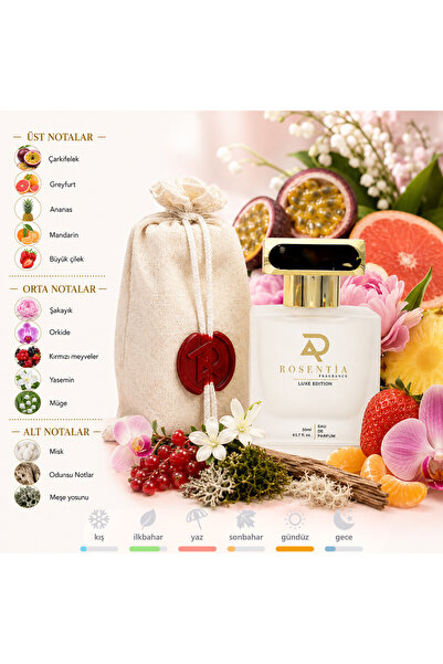 Rosentia LUXE EDITION LX40 (VICTORIA SECRET BOMBSHELL) MUADİLİ KADIN PARFÜMÜ ...
