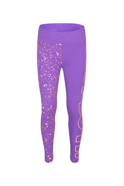 Nike Κολάν με γραφικό σχέδιο splatter 36J289-P0S Μωβ