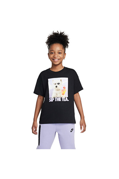 Nike G NSW PHOTO TEE HQ2337-010 Μαύρο