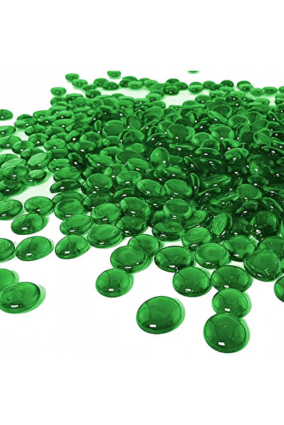 Choice1 15-17mm 50g Decorative Glass Pebbles, Stones Beads Rounded Gems Flat ...