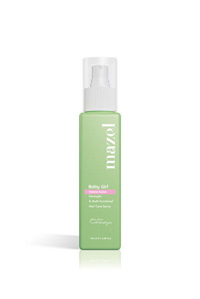 MAZEL Baby Girl Kolay Tarama & Saç Bakım Spreyi 100 ml