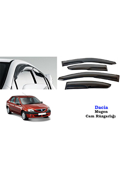Universal Dacia Logan Mugen Cam Kenar Rüzgarlığı 2004-2012