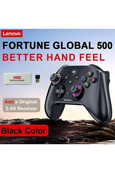 Choice Lenovo S02 Black Receiver New S02 Wireless Controller Bluetooth Gamepa...