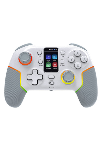 Choice WHITE Wireless Controller 7052P for PC/Switch/iOS/Android With Intelli...