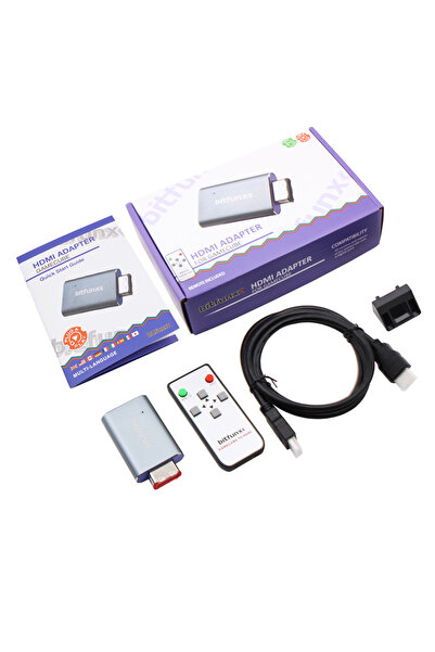 Choice NGC HDMI-أسود Bitfunx GC Video HDMI™ محول رقمي AV إلى HDMI™ GC2HD لـ N...