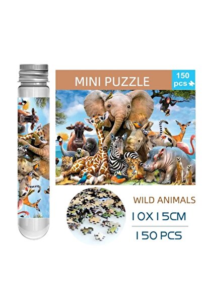 Choice Wild Animal MaxRenard Paper Jigsaw Puzzle Mini Pieces 150pcs Wild Anim...