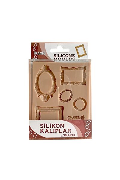 Smarta 100x130x15mm Silikon Mini Müzem Çerçeveler /