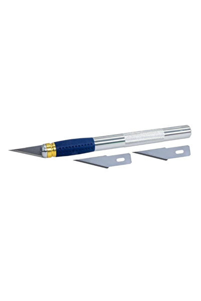 LEO SX-06D Maket Bıçağı 9 mm (2 Yedekli)