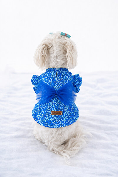 PATİLİNKA Cat-Dog 100% Cotton Viscose Summer Shirt - Undershirt - Dress - Clo...