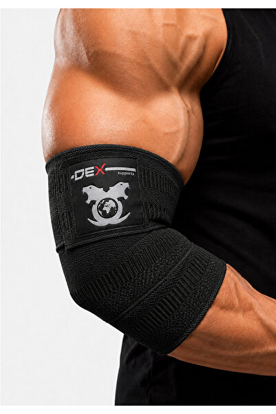 Dex Supports Elbow Wraps – Ağırlık Antrenmanı Dirsek Bandajı 2’li