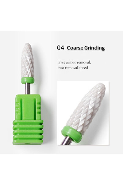 Choice9 Green A Nail Art Drill Bits Replace Sandpaper Head Set Gel Tips Grind...