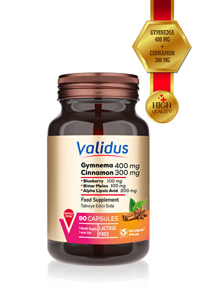 Validus Gymnema Sylvestre 400 mg + Cinnamon 300 mg 90 Capsules
