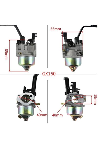 Choice GX160 GX160 Generator Carburetor For GX160 GX168 GX200 5.5HP 6.5HP 168...