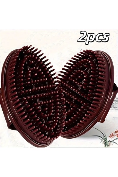 Choice 2pcs 2-Pack Chakra Bath & Massage Brush | Manual Body Exfoliator Scrub...