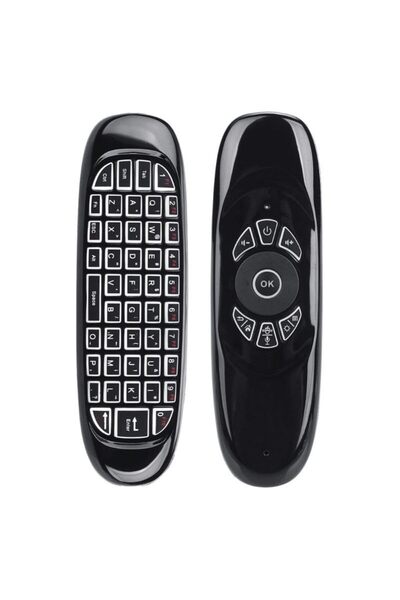 Generic C120 RGB 7 Color Backlight Fly Air Mouse Wireless Backlit Keyboard G6...