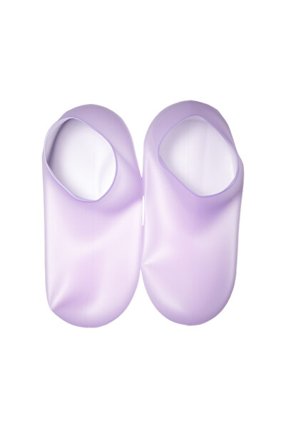 Choice5 Purple Moisturizing Foot Socks,Silicone Socks for Dry Cracked Feet Wo...