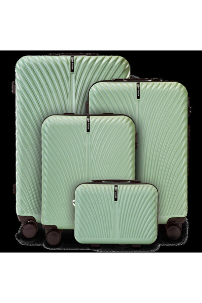 WINGS BRAND Set de 4 valize WINGS SWAN 2.0 VERDE ARMY