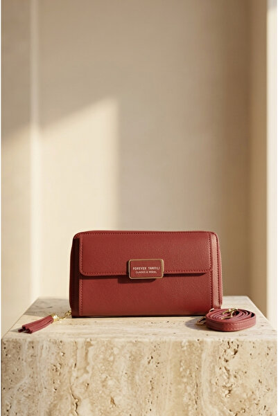 Mazel Design 7090 Stylish Women's Wallet Bag with Adjustable Strap and Zipper