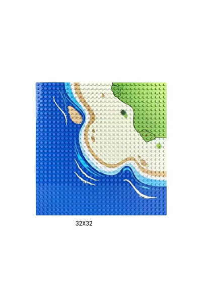 Choice5 F 32X32 32Dots Classic Building Block Base Plate City View Traffic Ro...
